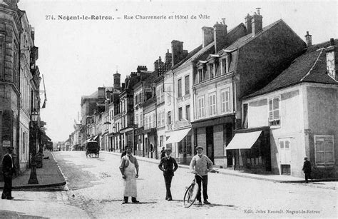 Nogent Le Rotrou Carte Postale Ancienne Et Vue D Hier Et Aujourd Hui