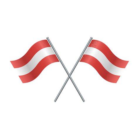 Austria Flag Austria Flag Austria Flag Shinning Png And Vector With