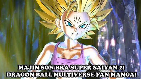 Majin Son Bra Ssj2 Vegitos Daughter Db Multiverse Fan Manga Dragon