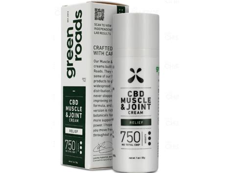 Green Roads Cbd Muscle And Joint Cream 1 Fl Oz30 G Ingredients And Reviews