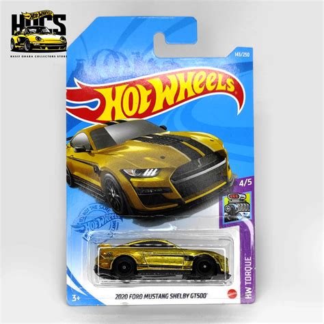 Hot Wheels 2020 Ford Mustang Shelby GT500 Super Treasure Hunt STH