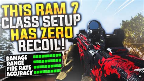 This Ram Best Class Setup Has No Recoil Modern Warfare Ram Best