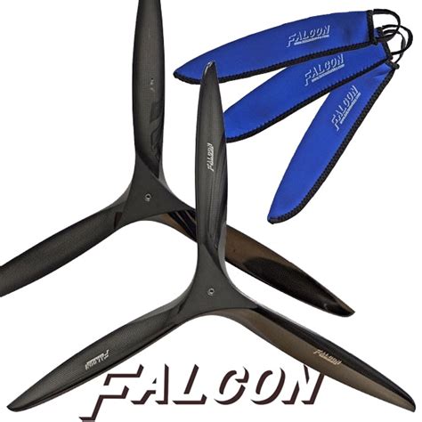 Falcon Carbon Fiber Blade Propeller X Gas Fcn B Cfg