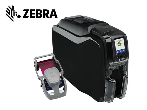 Pack Imprimante A Carte Zebra Zc350 Ruban Ymcko