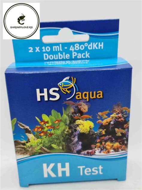 Hs Aqua KH Druppeltest Double Pack Shrimplovers