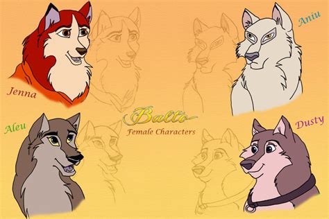 Balto Characters Girls by Silverkey101 on DeviantArt