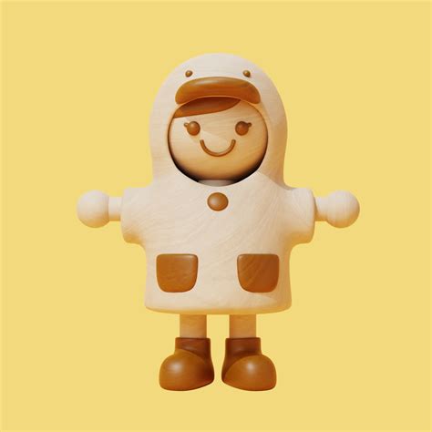 Wooden Characters :: Behance