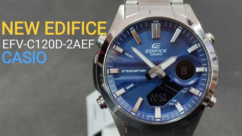 Unboxing And Review Casio Edifice Efv C D Aef Youtube