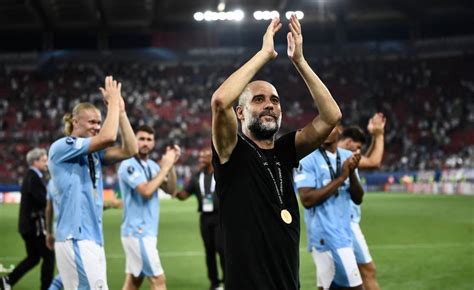 Guardiola Eyes Full House Of Man City Trophies After Super Cup Success