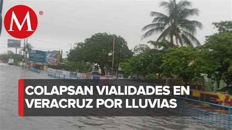 En Veracruz Lluvias Provocan Severos Encharcamientos E Inundaciones