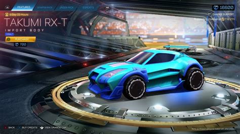 Rocket League Item Shop New Cobalt Takumi Rx T Import Car