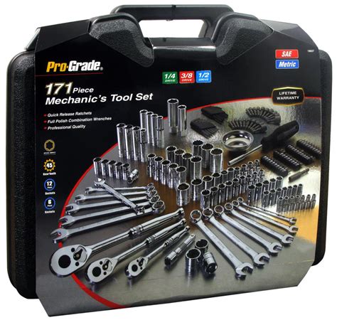 Pro Grade Piece Mechanics Tool Set Ngc Industries