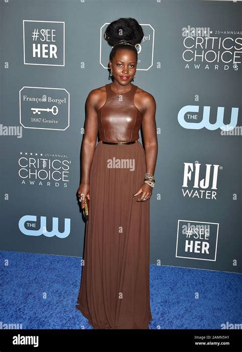 Santa Monica Ca January 12 Lupita Nyongo Attends The 25th Annual