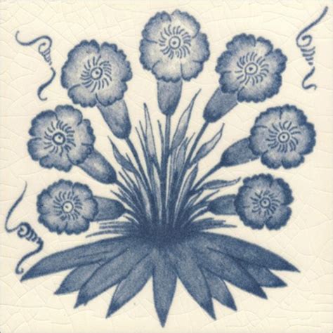 William Morris Primrose ceramic or porcelain tiles ~ Pilgrim Tiles