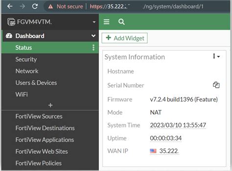 Deploying A Shielded Vm Fortigate Vm Fortigate Public Cloud