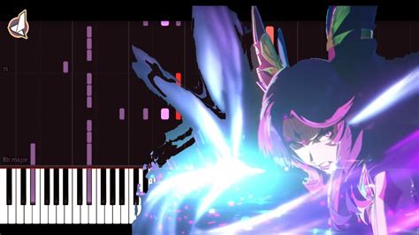 Light And Shadow Hiroyuki Sawano Ft Gemie Piano Cover Synthesia