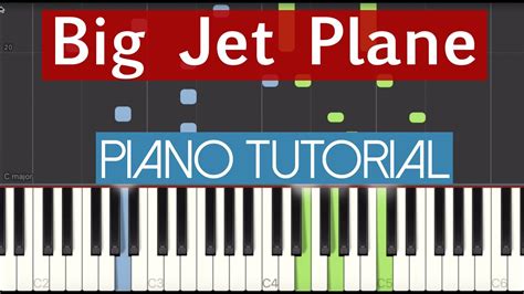 Big Jet Plane Angus Julia Stone Piano Tutorial Acordes Chordify