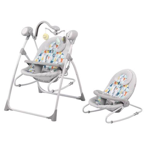 Качели-шезлонг 2-в-1 Indigo Misty Мозаика | отзывы