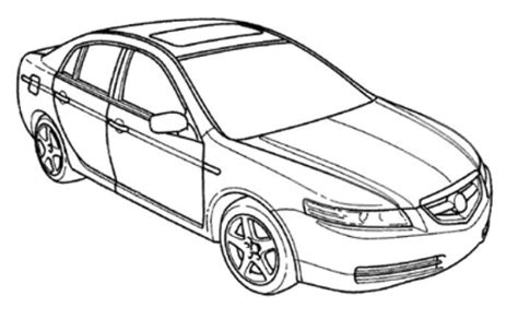 Acura Tl Pages Coloring Pages