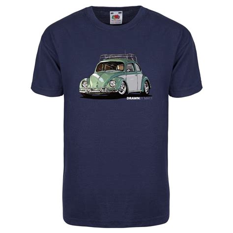 Classic Vw Beetle T Shirt Drawn By Matt