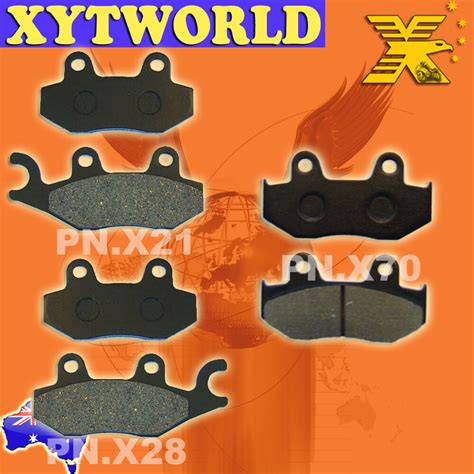 FRONT REAR Brake Pads For YAMAHA YFZ 450 V W X Quad 2006 2007 2008 EBay