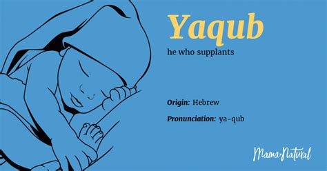 Yaqub Name Meaning Origin Popularity Boy Names Like Yaqub Mama Natural