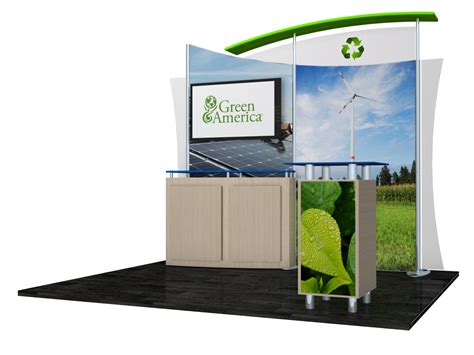 Eco Friendly Green Trade Show Displays ExhibitTrader