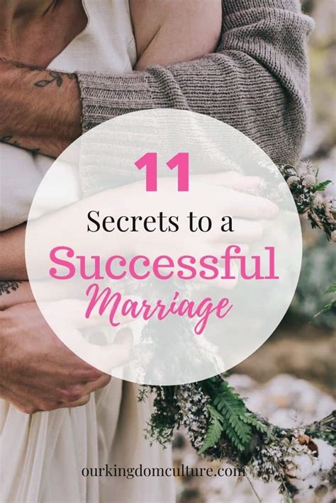 11 Secrets To A Successful Marriage Our Kingdom Culture