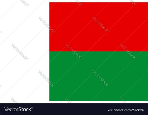 Flag rectangular shape Royalty Free Vector Image