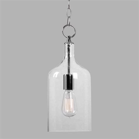 Our Mini Clear Glass Pendant Lamp Brings A Vintage Vibe To Any Room