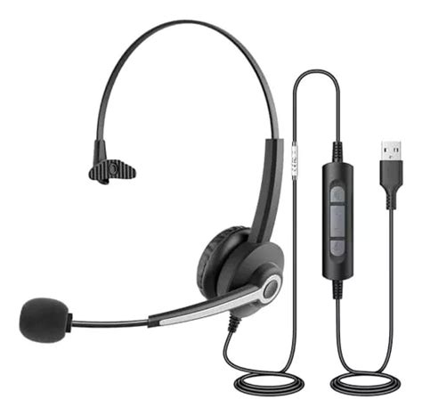 Wantek Auriculares Usb Con Micr Fono Con Cancelaci N De Ruid Cuotas