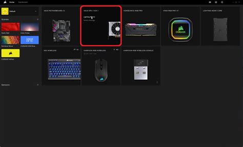 How To Control Asus Graphics Card Lighting In Icue Or Newer Corsair