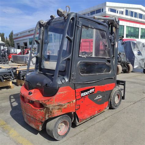 2018 Model LINDE E30 387 Elektrikli Forklift F1 6385