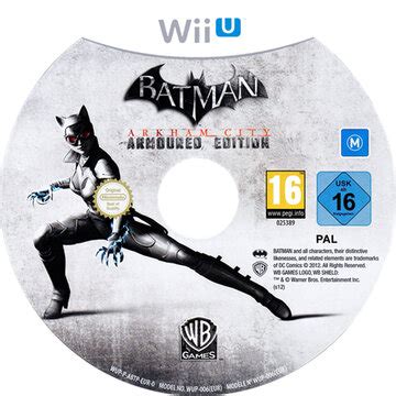 Batman Arkham City Armoured Edition Wii U The Cover Project