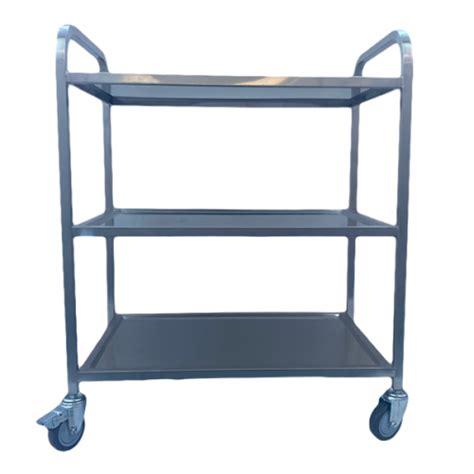 Tier X Mm Ss Service Trolley Australian Made Plastic