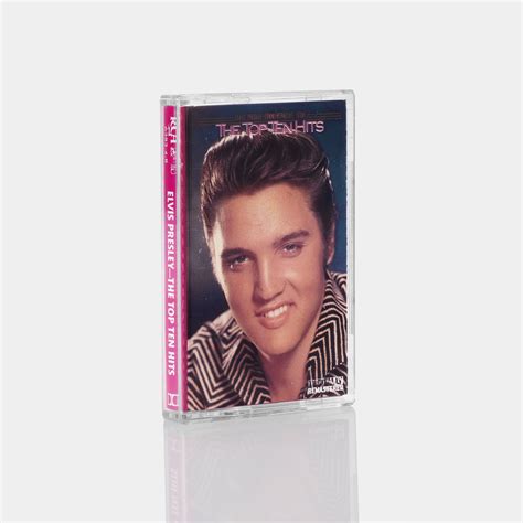 Elvis Presley The Top Ten Hits Cassette Tape