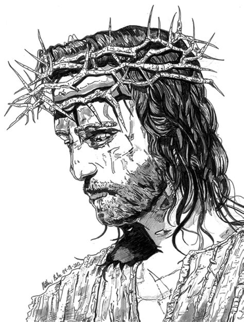 Crown Of Thorns Drawing at GetDrawings | Free download