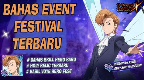 New Update Bahas Skill Hero Fest Terbaru Fairy King Harlequin