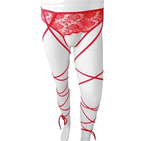 Leg Bandage Lace Up Panties Sissy Panty Shop