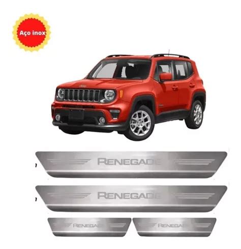 Soleira Porta Em A O Inox Escovado Jeep Renegade Parcelamento