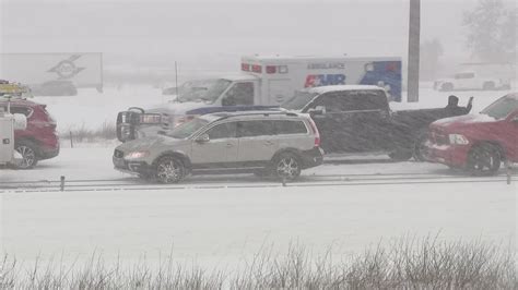 Eastbound I 90 Reopens After A Dozen Crashes At Liberty Lake