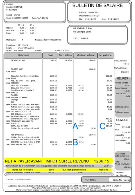 Gestion De La Paie Bulletins Et R Glement Des Salaires