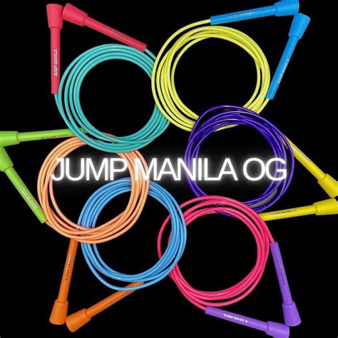 Jump Manila Og Rope Original New Design Shopee Philippines