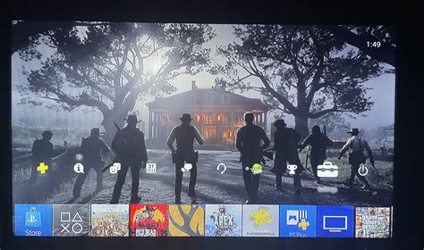 Rate the PlayStation home-screen : r/RDR2