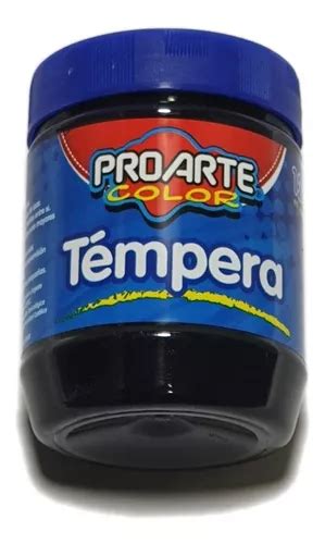 Tempera Proarte Ml Negro Cuotas Sin Inter S