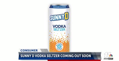 Sunny D Vodka Seltzer Coming Out Soon Kyma