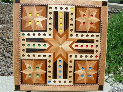 Handmade Aggravation Board Board Games Diy Wood Games Wooden Board