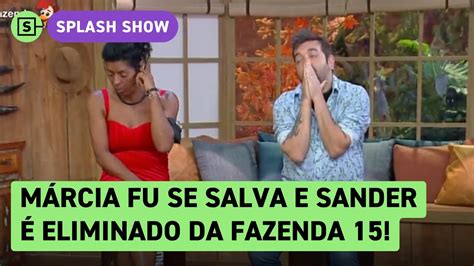 A Fazenda Sander Eliminado Em Ro A M Rcia Fu E Lucas Crias