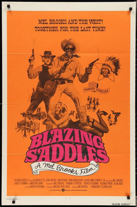 Mel Brooks Blazing Saddles Poster