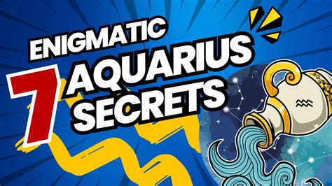 Aquarius Unraveled Enigmatic Personality Traits Secrets That Will